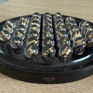 Limited Edition Celine Solitaire Game in Marble and Resin
